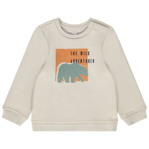 Sweat en molleton print fantaisie pour bébé garçon 