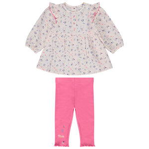 Tuniekset in katoenen gaas + onderbroek voor meisjes 