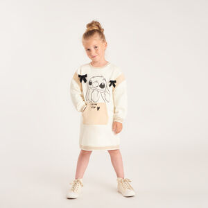 Robe sweat print Stitch Disney pour fille 