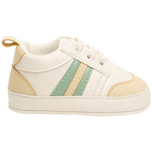 Baskets basses à lacets élastiqués pour bébé garçon 