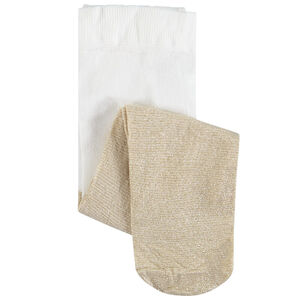 Dunne panty in zilver 