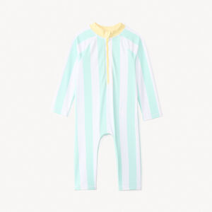 UV-werende gestreepte badpak voor jongens 