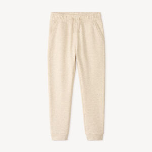 Pantalon de jogging fille en molleton uni 