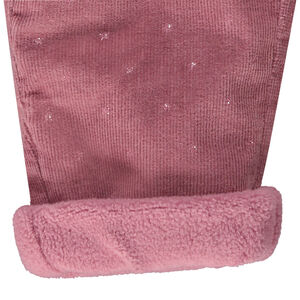 Pantalon slim en velours milleraies imprimé étoiles pour bébé fille 