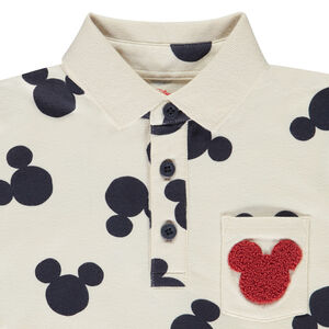 Polo manches longues imprimé Mickey Disney pour garçon 