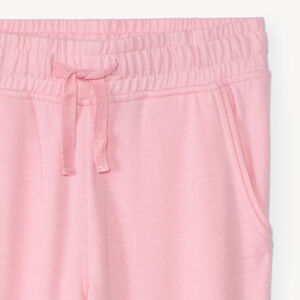 Jogging en molleton uni fille 