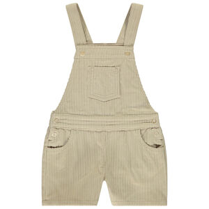 Korte fluwelen salopette voor meisjes 