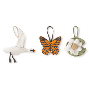 Set van 3 hangende rammelaars Swan 