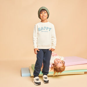 Sweat molleton printé pour garçon 