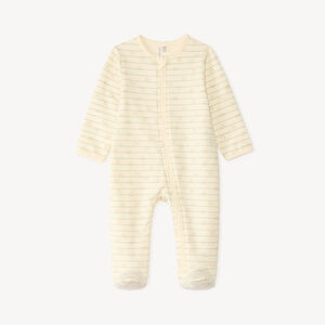 Donsbain zip in fleece voor jongens 