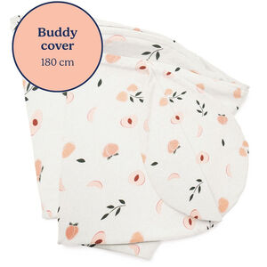 Housse de coussin de Maternité Buddy 180cm Pêche 