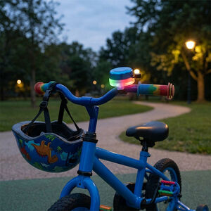 Fietsbel met verlichting BellBrightz Blauw 