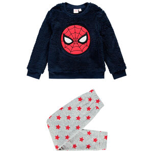 Spiderman-pyjama in sherpa en fleece, voor jongens 