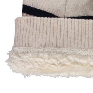 Bonnet à rayures avec noeud fantaisie fille 