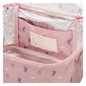 Sac isotherme lunchbag Large Hippocampe Rose 
