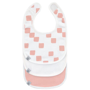 Set van 3 slabbetjes geboorte Happy Fruits 