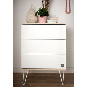 Petite commode 3 tiroirs Happy  