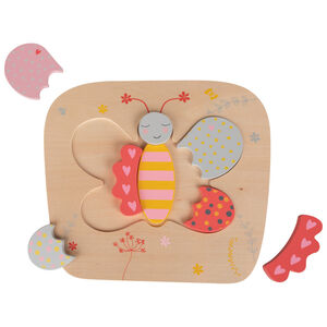 Puzzle en bois papillon 8 pièces  