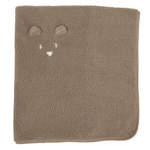 Couverture Berceau 75x100cm Bear Chocolate 