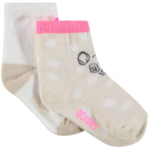 Set van 2 paren van Bambi Disney sokken meisjes 