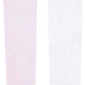 Lot de 2 collants fins unis pour fille 