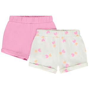 Set van 2 shorts voor meisjes 