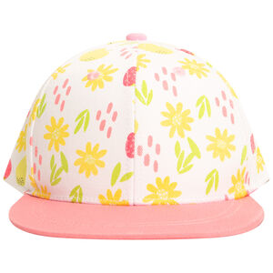 Snapback pet met fruitprint meisjes 