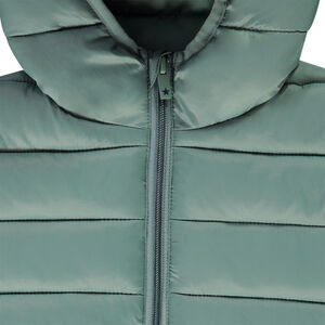 Doudoune légère à capuche bicolore pour garçon 