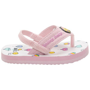 Slippers met Smiley-print meisjes 