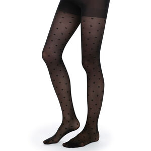 Collants de grossesse 30 Deniers à pois all-over 