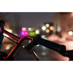 Fietsbel met verlichting BellBrightz Zilver 