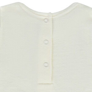 Pyjama long 2 pièces en velours pour bébé fille 