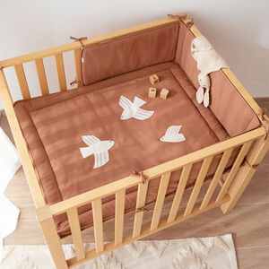 Tour de lit & Parc 30x180 Pure Coton Moka 