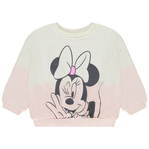 Sweat molleton Minnie Disney effet Tie and Dye pour bébé fille 