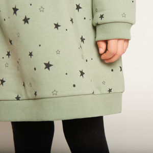 Fleecejurk met sterrenprint voor meisjes 