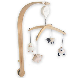 Jouets tricotés pour mobile musical - Multicolore - The Farm - 4 Pcs 