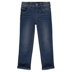 Jeans slim effet used , Orchestra