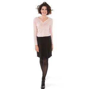 Effen zwangerschapsschaatsrokje 