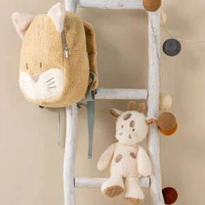 Rugzak - Vos Teddy peluche - honing  