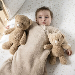 Knuffel baby beer - 24 cm - Fanfan - teddy - Caramel  
