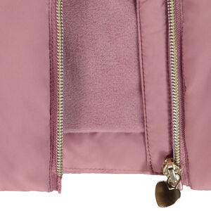 Donsjasje zonder mouwen van stof voor meisjes 