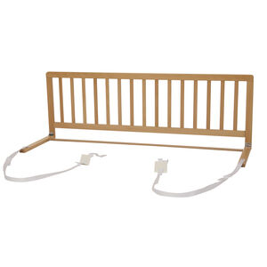 Barrière de lit en bois de hêtre 120 x 40 cm 