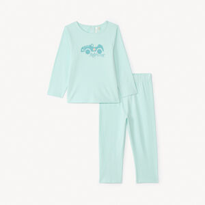 Set pyjama long en jersey printé pour bébé garçon 