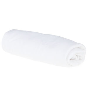 Drap housse pour lit jumeaux Noah 120 x 130 cm blanc 