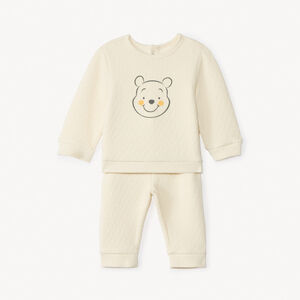 Ensemble jogging Winnie Disney en jacquard pour bébé garçon 