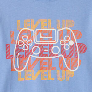 T-shirt met lange mouwen en fantasieprint voor jongens 