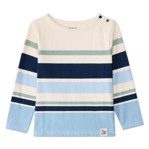 Marinière à rayures irrégulières pour garçon 