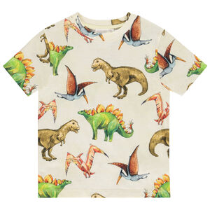 T-shirt manches courtes imprimé dinosaure pour garçon  