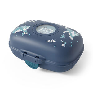 Personalisable lunchbox 600 ml Gram Wolf blauw 
