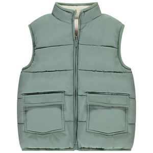 Doudoune sans manches réversible pour garçon 